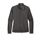 Sport-Tek® Ladies Tricot Sleeve Stripe Track Jacket - Graphite/Black