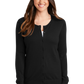 Port Authority® Women's Cardigan Sweater - Black