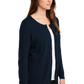 Port Authority® Women's Cardigan Sweater - Navy