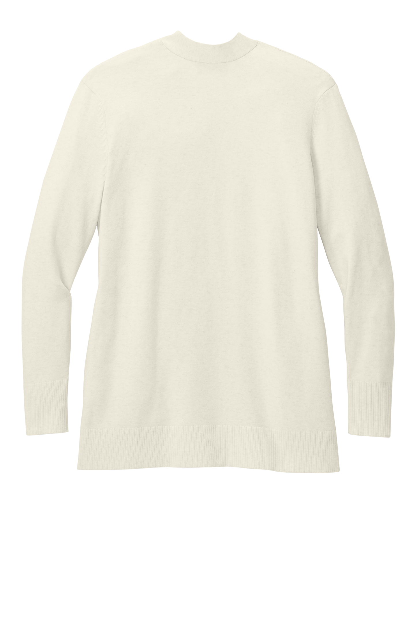 Port Authority® Women’s Easy Care Open-Front Cardigan Sweater - Oatmeal Heather