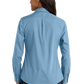 Port Authority® Women's Long Sleeve Carefree Poplin Shirt - Carolina Blue