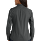 Port Authority® Women's Long Sleeve Carefree Poplin Shirt - Graphite
