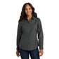 Port Authority® Women's Long Sleeve Carefree Poplin Shirt - Graphite