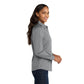 Port Authority® Women's Long Sleeve Carefree Poplin Shirt - Gusty Grey