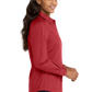 Port Authority® Women's Long Sleeve Carefree Poplin Shirt - Rich Red