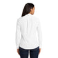 Port Authority® Women's Long Sleeve Carefree Poplin Shirt - White