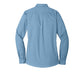 Port Authority® Women's Long Sleeve Carefree Poplin Shirt - Carolina Blue
