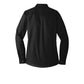 Port Authority® Women's Long Sleeve Carefree Poplin Shirt - Deep Black