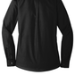 Port Authority® Women's Long Sleeve Carefree Poplin Shirt - Deep Black
