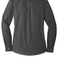 Port Authority® Women's Long Sleeve Carefree Poplin Shirt - Graphite
