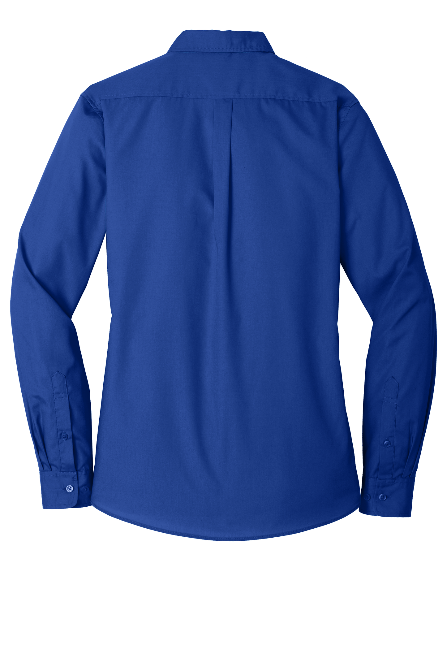 Port Authority® Women's Long Sleeve Carefree Poplin Shirt - True Royal