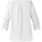 Port Authority® Women's 3/4-Sleeve Carefree Poplin Shirt - White
