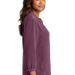 Port Authority® Women's 3/4-Sleeve Textured Crepe Tunic - Purple Mist