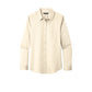 Port Authority® Women's Long Sleeve SuperPro React ™ Twill Shirt - Ecru