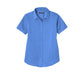Port Authority® Women's Short Sleeve SuperPro React ™ Twill Shirt - Ultramarine Blue