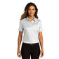 Port Authority® Women's Short Sleeve SuperPro React ™ Twill Shirt - White
