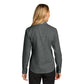 Port Authority® Women’s Long Sleeve Nailhead Easy Care Shirt - Deep Black
