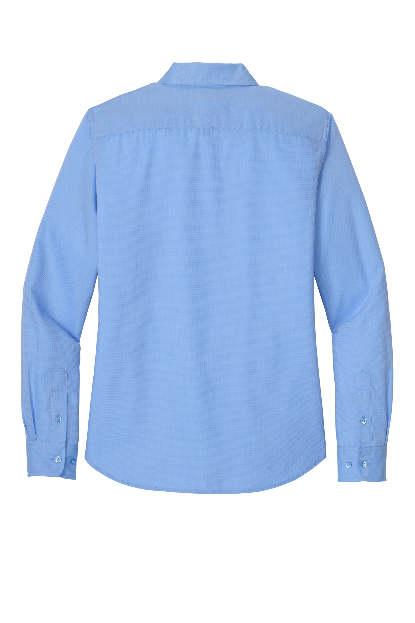 Port Authority® Women’s Long Sleeve Nailhead Easy Care Shirt - Swiss Blue