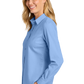 Port Authority® Women’s Long Sleeve Nailhead Easy Care Shirt - Swiss Blue