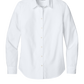Port Authority® Women’s Long Sleeve Nailhead Easy Care Shirt - White