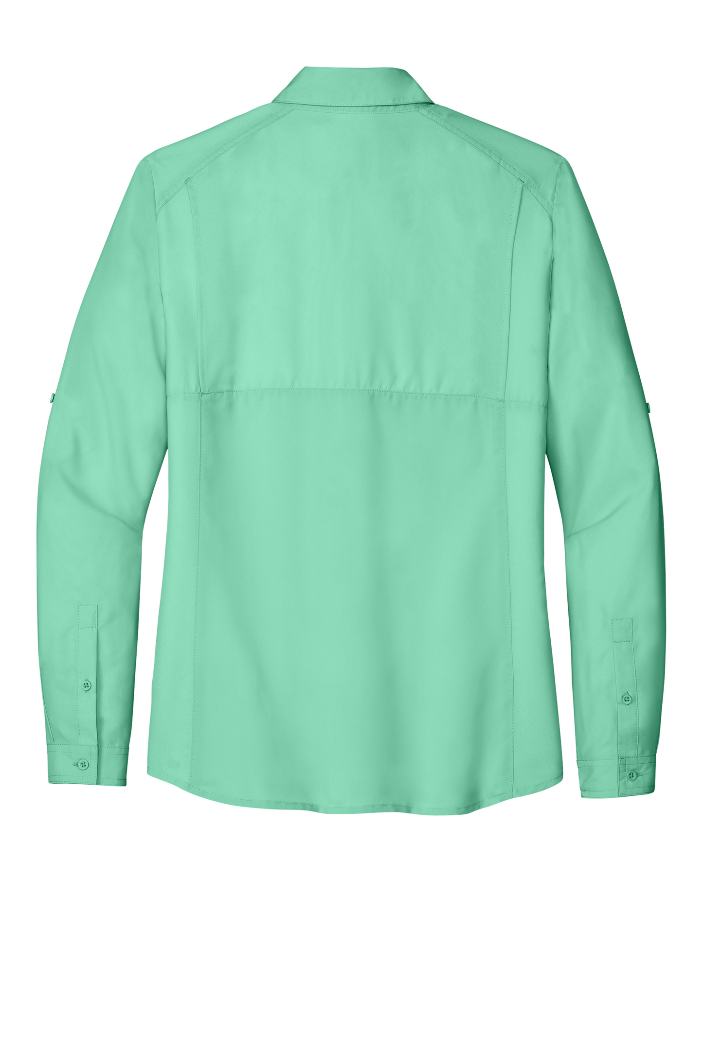 Port Authority® Women's Long Sleeve UV Daybreak Shirt - Bright Seafoam