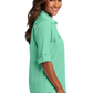 Port Authority® Women's Long Sleeve UV Daybreak Shirt - Bright Seafoam