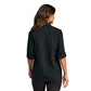 Port Authority® Women's Long Sleeve UV Daybreak Shirt - Deep Black