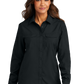 Port Authority® Women's Long Sleeve UV Daybreak Shirt - Deep Black
