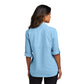 Port Authority® Women's Long Sleeve UV Daybreak Shirt - Light Blue