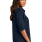 Port Authority® Women's Long Sleeve UV Daybreak Shirt - True Navy