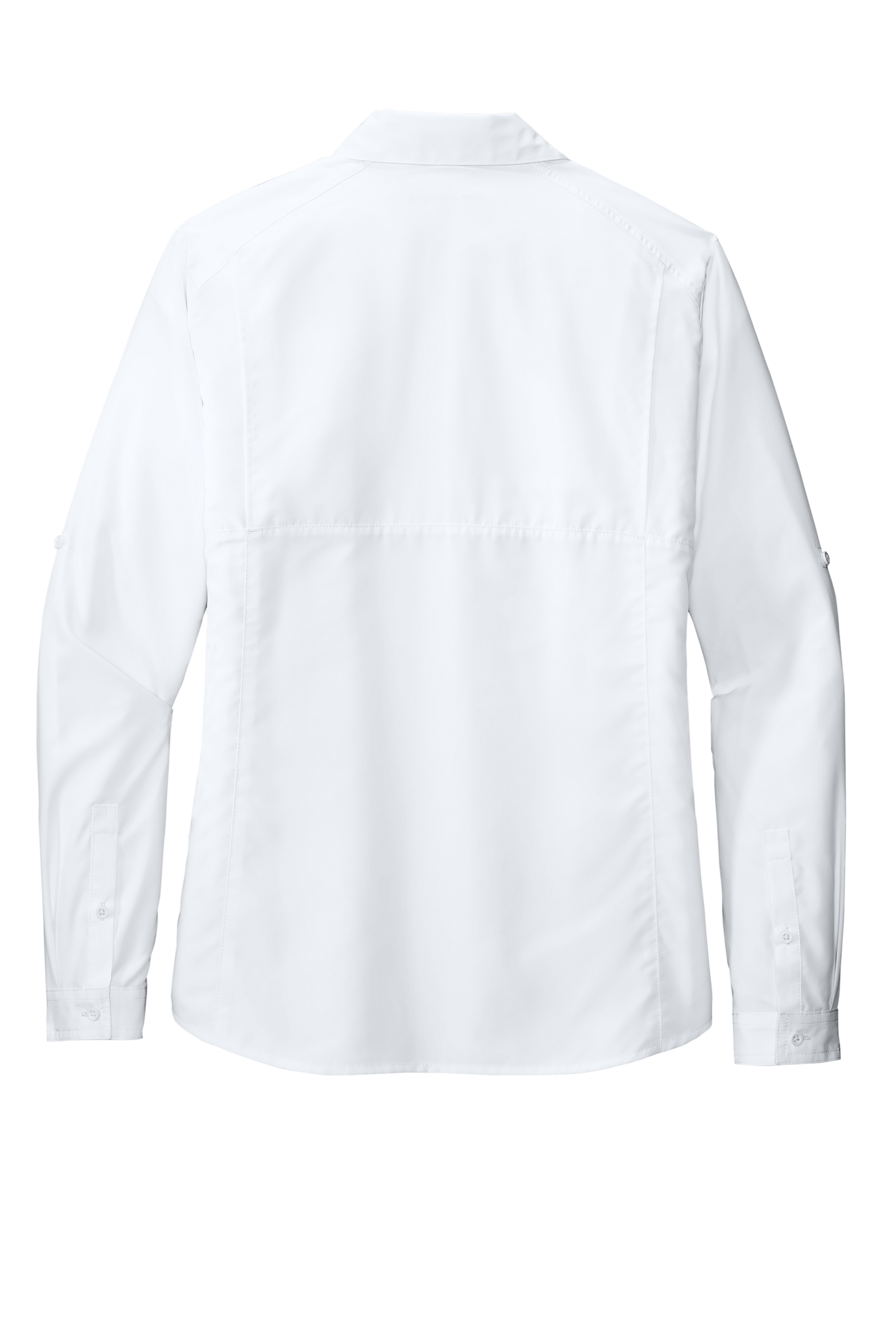 Port Authority® Women's Long Sleeve UV Daybreak Shirt - White
