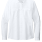 Port Authority® Women's Long Sleeve UV Daybreak Shirt - White