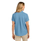 Port Authority® Women’s Short Sleeve UV Dockside Shirt - Caroline Blue