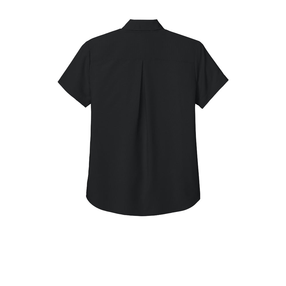Port Authority® Women’s Short Sleeve UV Dockside Shirt - Deep Black