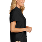 Port Authority® Women’s Short Sleeve UV Dockside Shirt - Deep Black