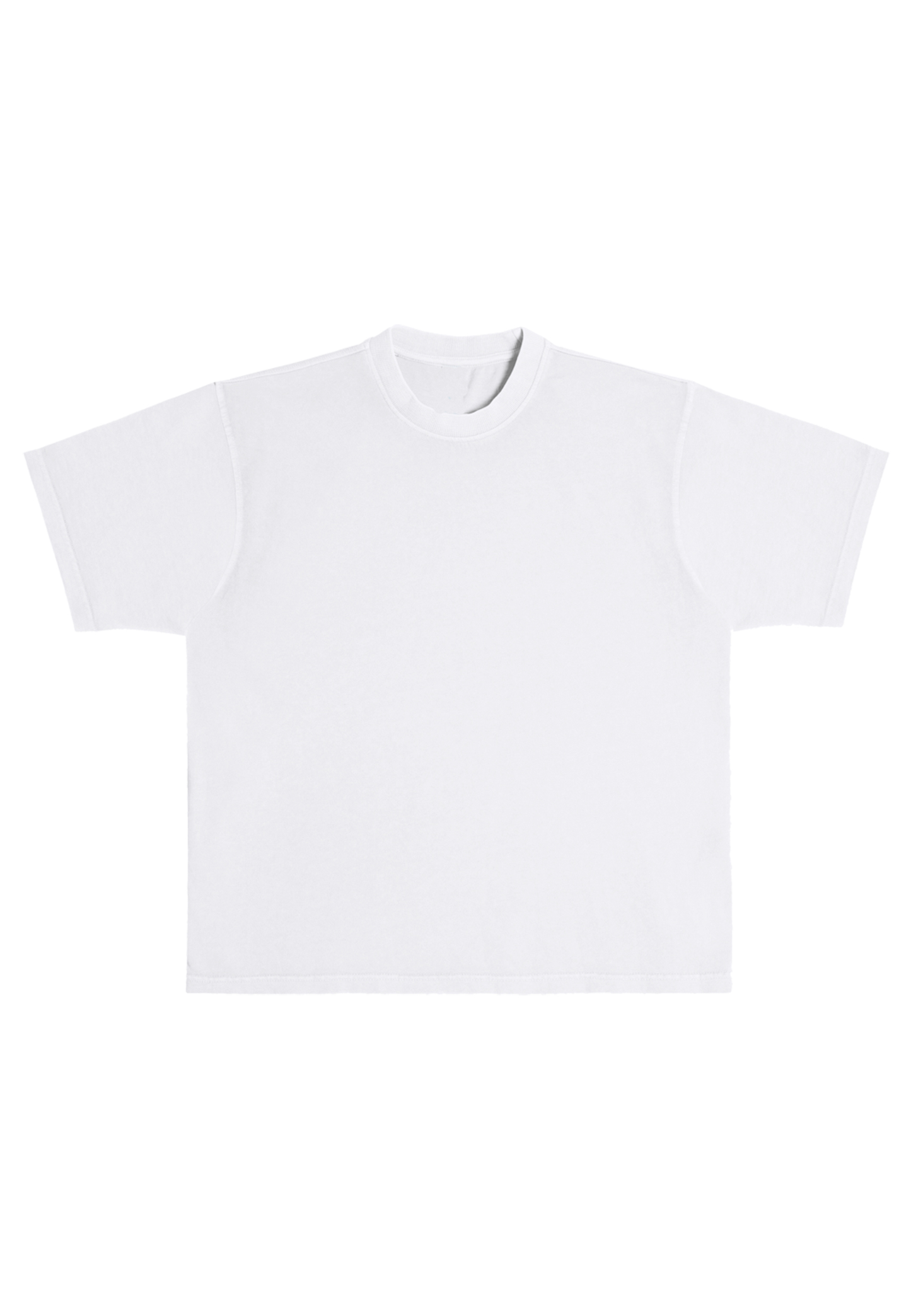 Streetwear Heavyweight Women Short Sleeve - White