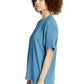 Streetwear Heavyweight Women Short Sleeve - Pebble Blue
