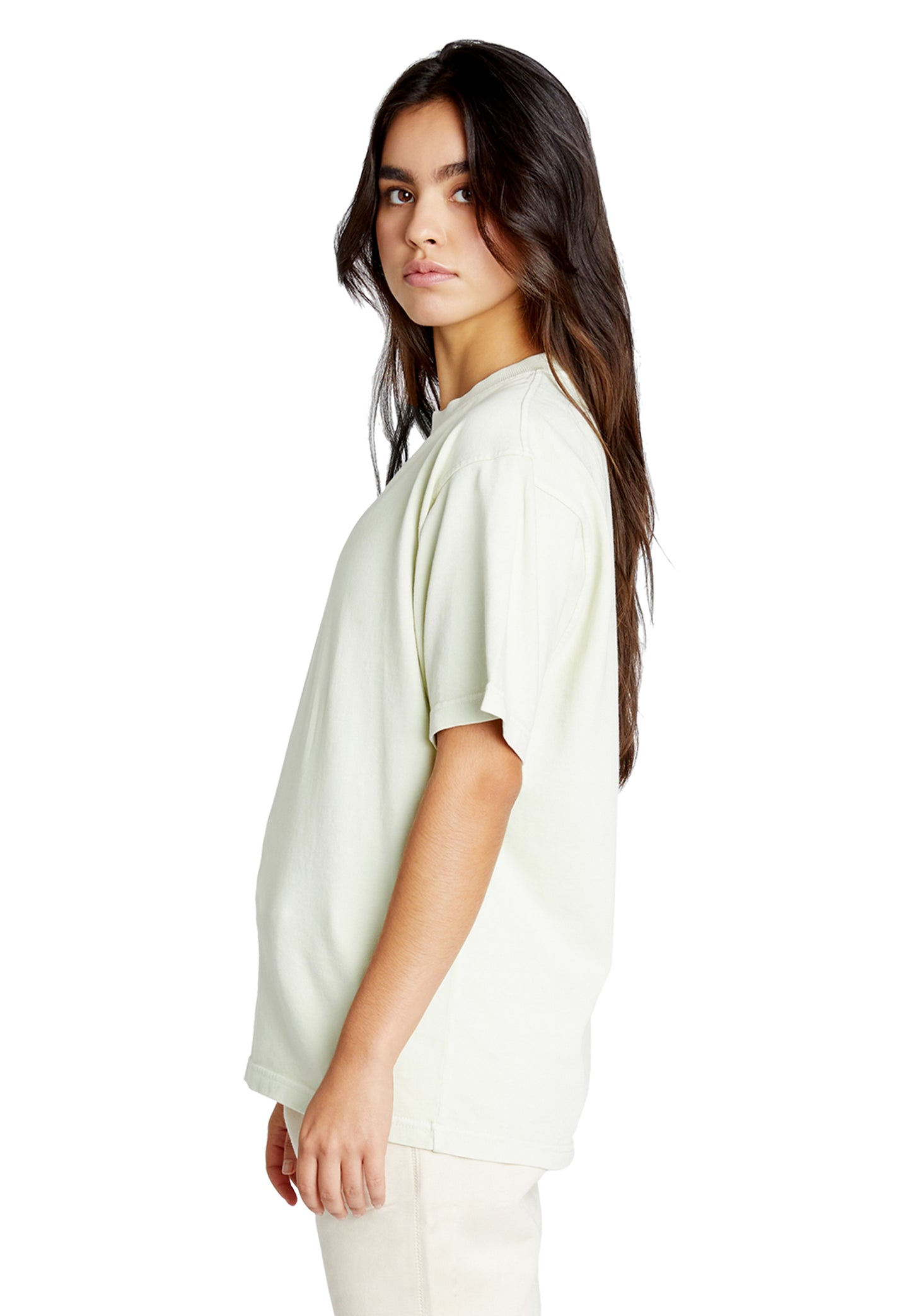 Streetwear Heavyweight Women Short Sleeve - Pistachio