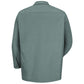 Industrial Work Shirt Long Sleeve - Light Green