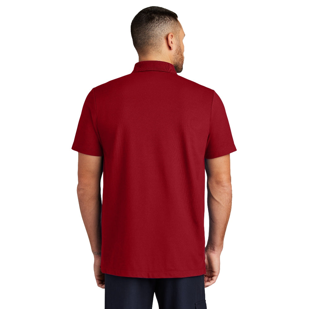 Mercer+Mettle® Stretch Pique Polo - Apple Red