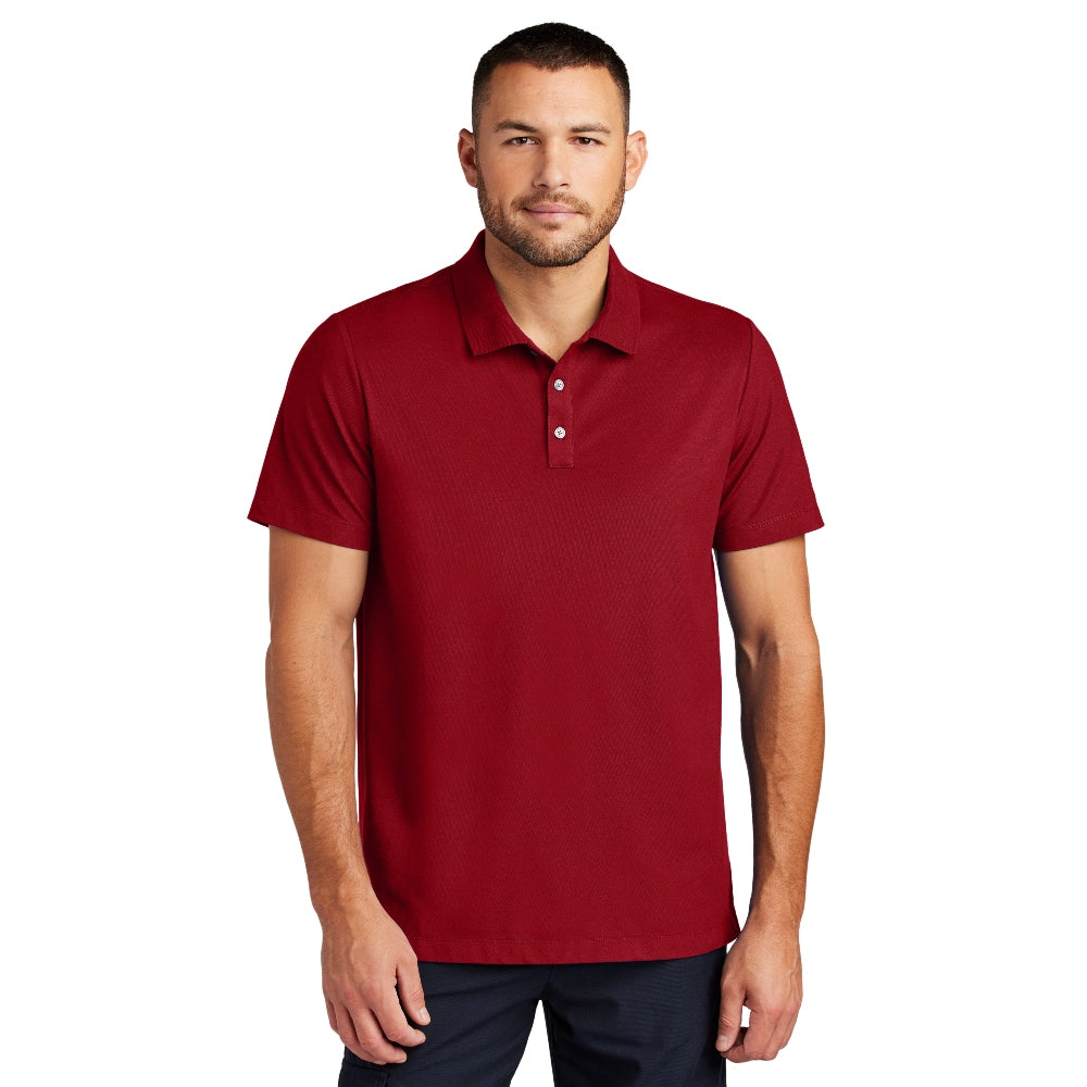 Mercer+Mettle® Stretch Pique Polo - Apple Red