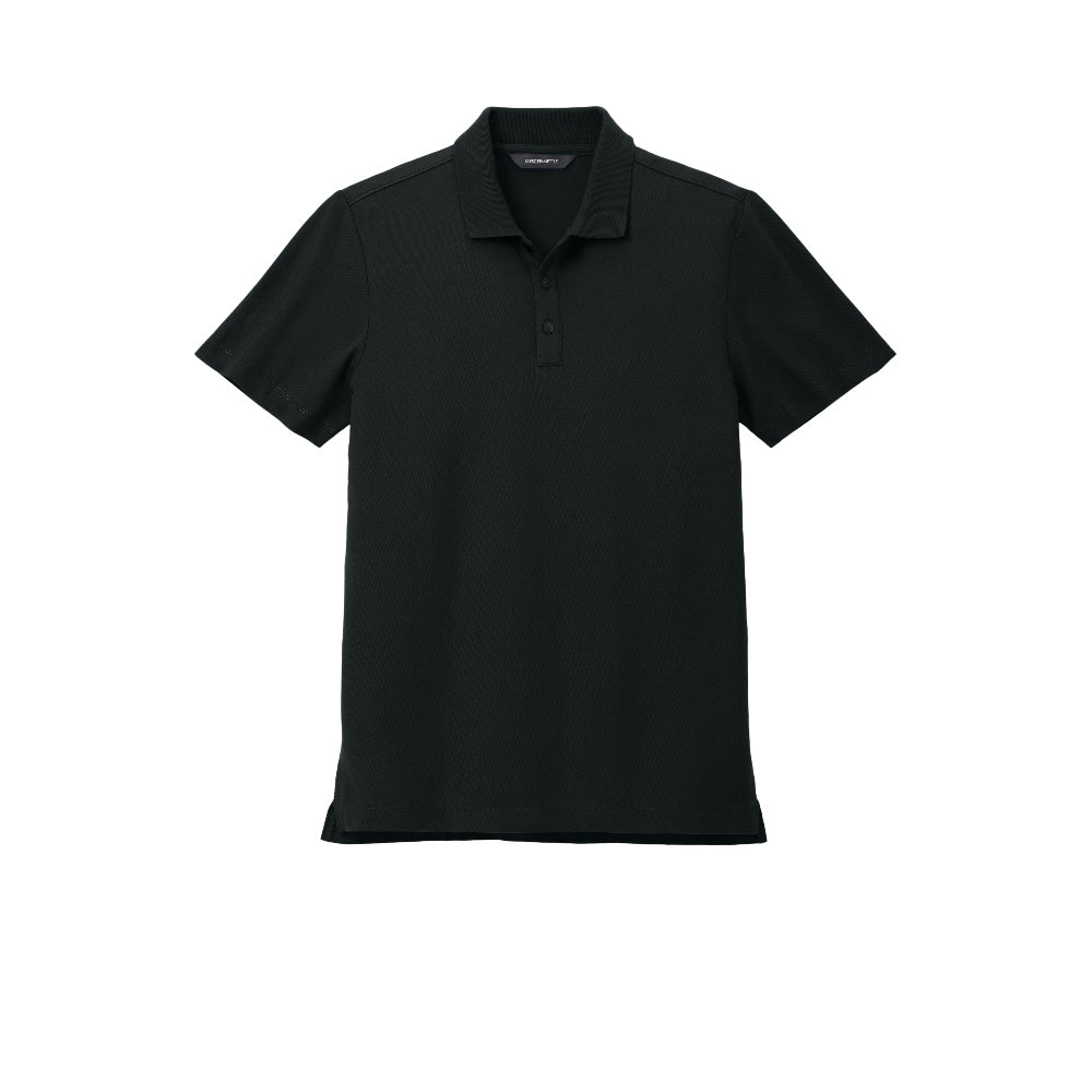 Mercer+Mettle® Stretch Pique Polo - Deep Black