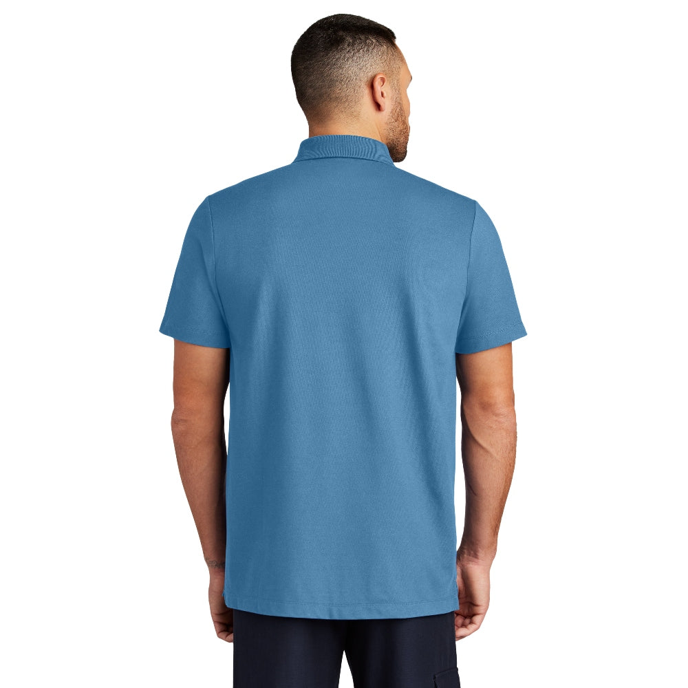 Mercer+Mettle® Stretch Pique Polo - Parisian Blue