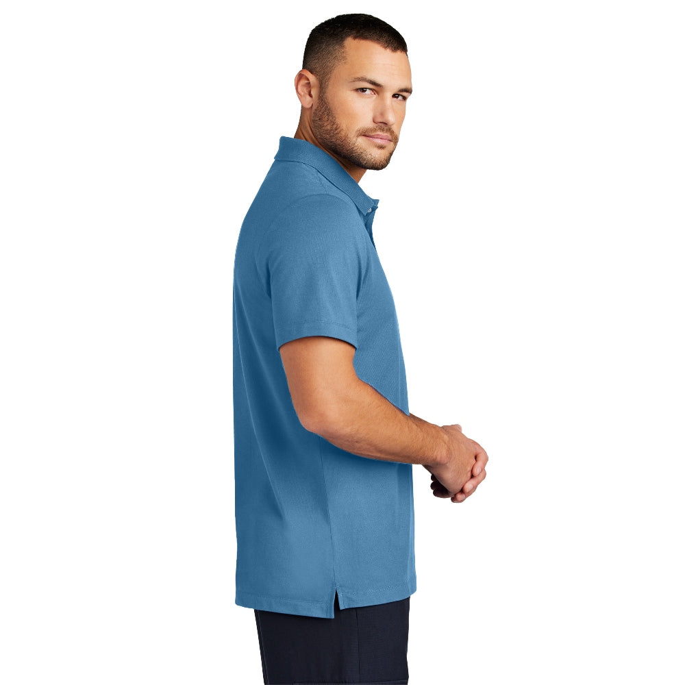 Mercer+Mettle® Stretch Pique Polo - Parisian Blue
