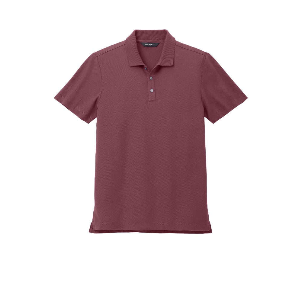 Mercer+Mettle® Stretch Pique Polo - Rosewood