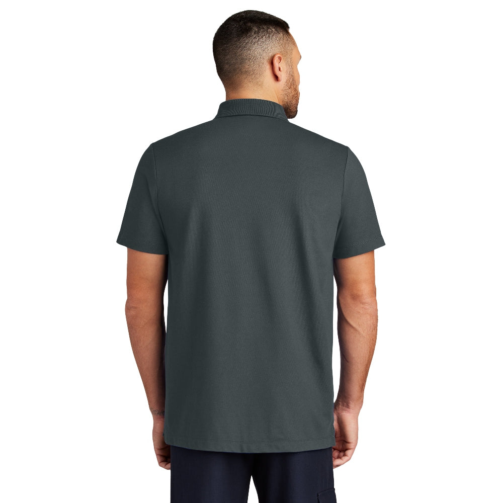 Mercer+Mettle® Stretch Pique Polo - Storm Grey