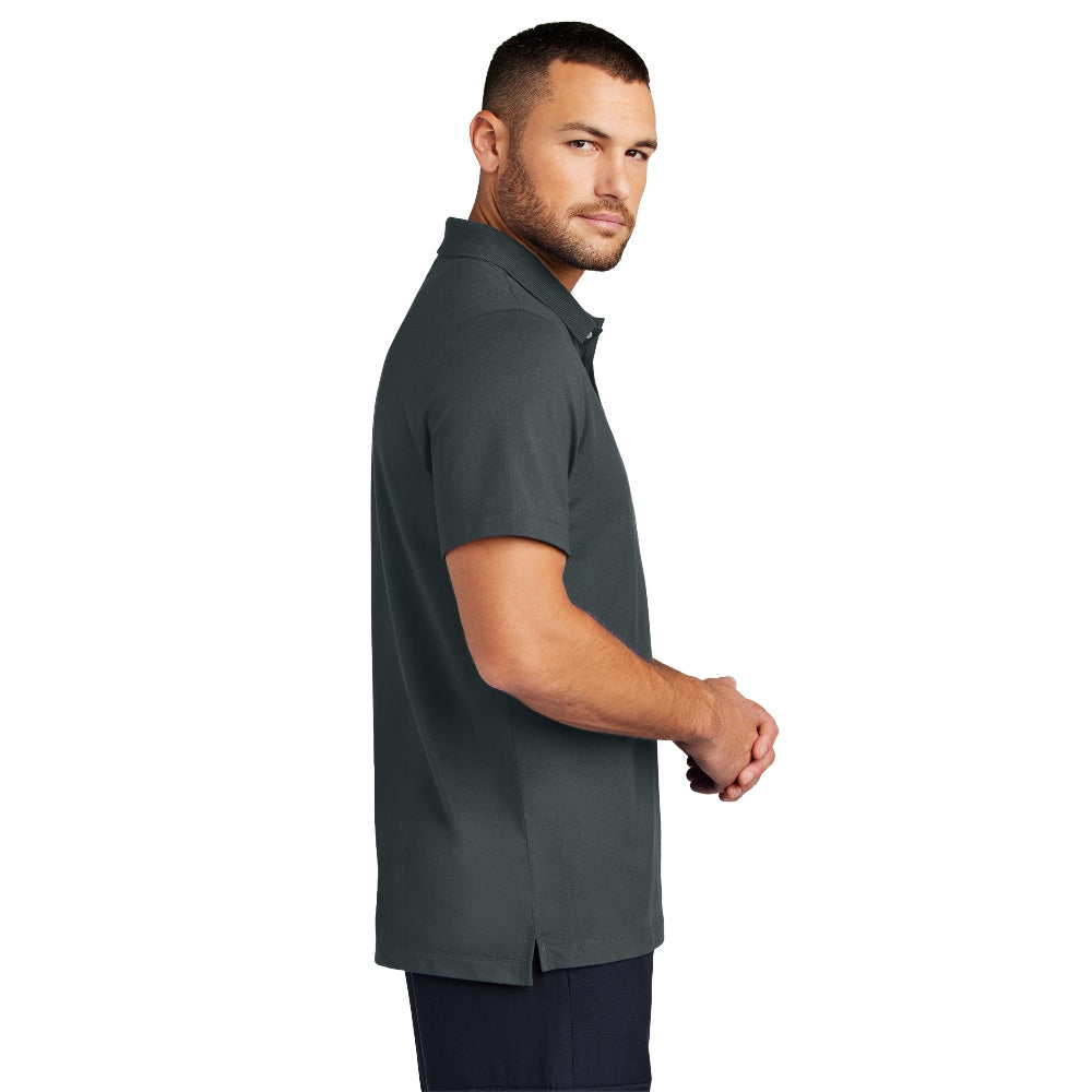 Mercer+Mettle® Stretch Pique Polo - Storm Grey