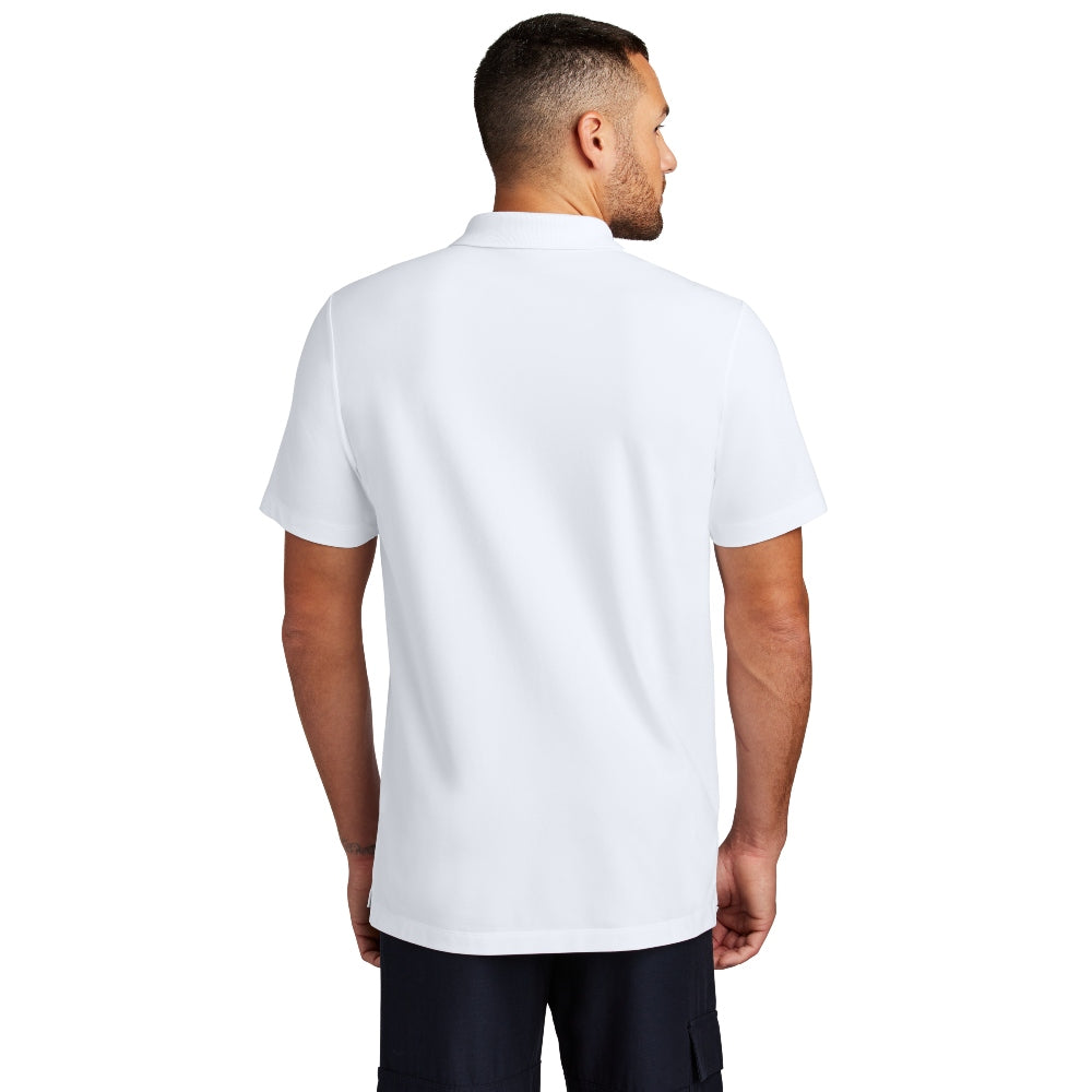 Mercer+Mettle® Stretch Pique Polo - White
