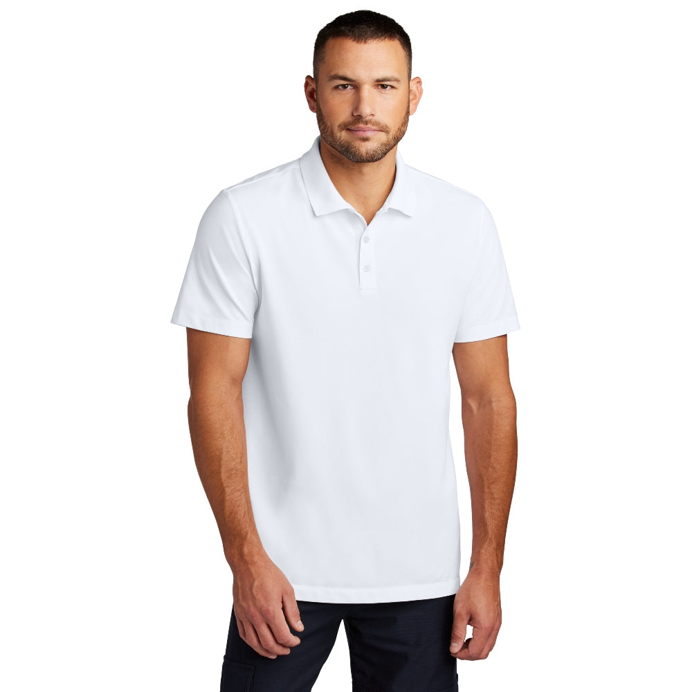 Mercer+Mettle® Stretch Pique Polo - White