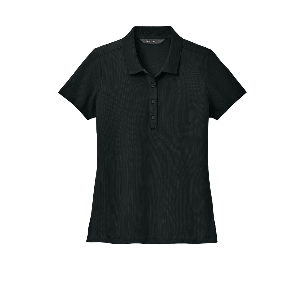 Mercer+Mettle® Women’s Stretch Pique Polo - Deep Black